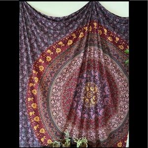 Huge Boho Mandala Tapestry